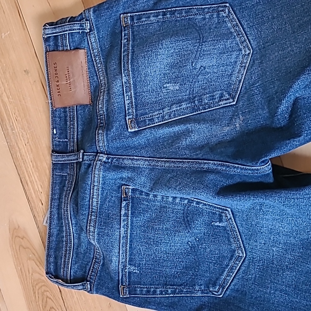 𝅺JACK & Jones Comfort Jeans Mike Fit 28 * 32 New - Picture 9 of 10